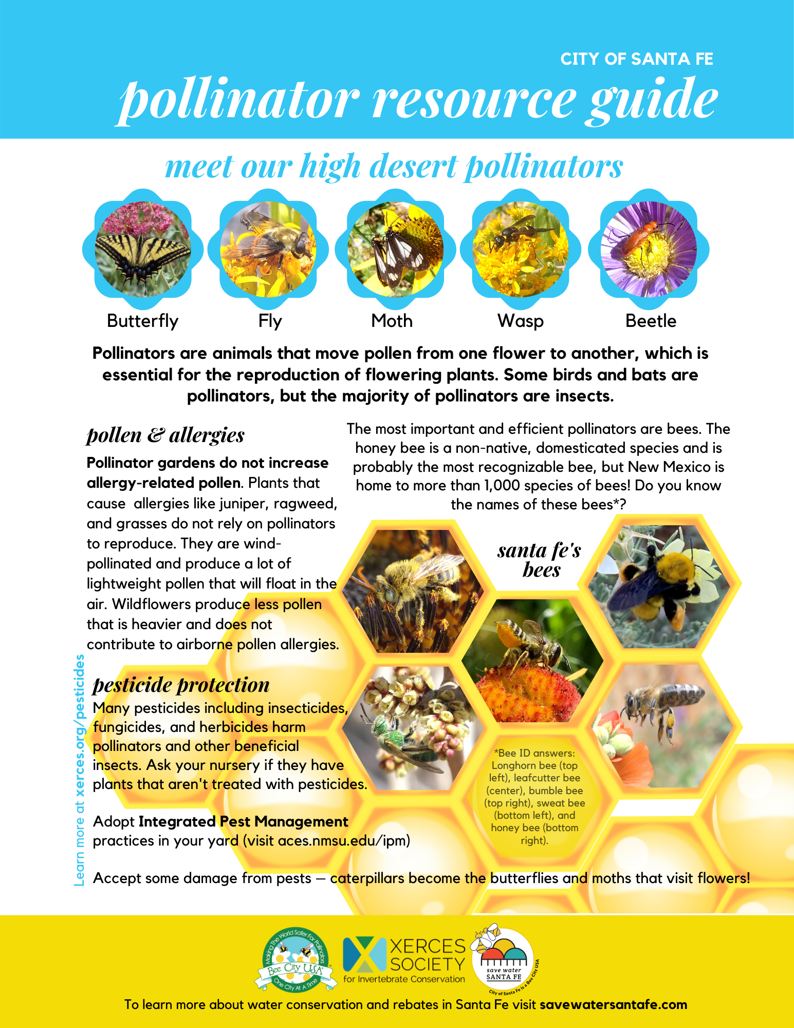 Pollinator Resource Guide | Save Water Santa Fe